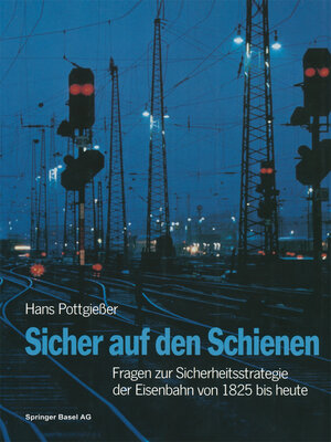 cover image of Sicher auf den Schienen